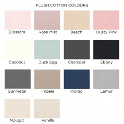 Plush cotton colours
