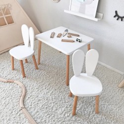Bunny Table & 2 Chairs Set
