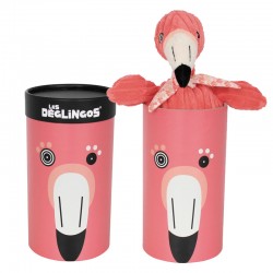 Les Déglingos Simply Flamingos the flamingo in gift box