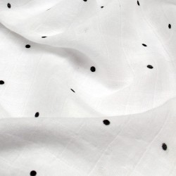 Dots Bamboo Muslin Swaddle Blanket
