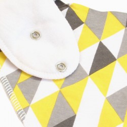 Organic Cotton Bandanna Yellow Triangles