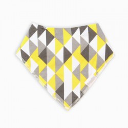 Organic Cotton Bandanna Yellow Triangles