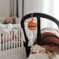 Silicone Pacifier Case Rust