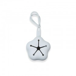 Silicone Pacifier Case Grey Star