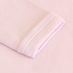 Cotton Onesie Envelope Neck 0 - 3 Months Pink