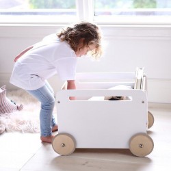 Lexi Pull Along Wooden Toy Box
