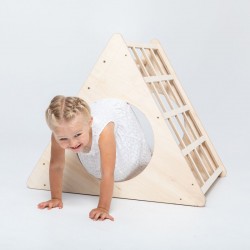 Pikler Triangle Play Gym & Slide