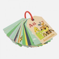 Alphabet Flash Cards Animal ABC by Tiger Tribe
