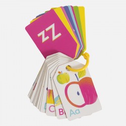 Alphabet Flash Cards Neon by Tiger Tribe