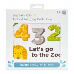 Colour Changing Bath Book Zoo by Stephen Joseph