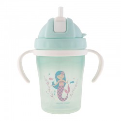 Baby Sippy Cup with Straw Mermaid by Stephen Joseph