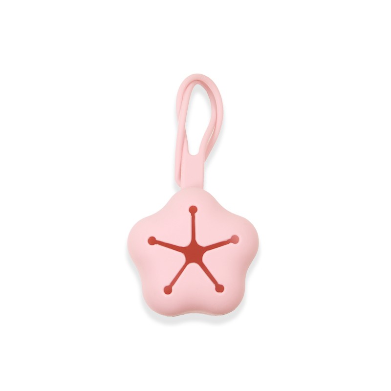 Silicone Pacifier Case Soft Pink