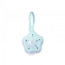 Silicone Pacifier Case Soft Blue