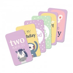 Baby Milestone Cards Set & Record Book by Hinkler